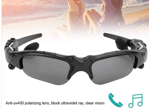 Gafas Audífonos Inalámbricas Bluetooth